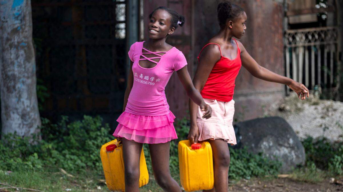 More than a million Haitians are now displaced due to armed gang violence, including children who lived in the area of Leogane, south of Port-au-Prince.