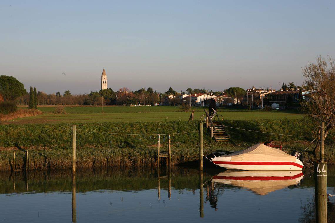 The basilica was found near an Italian town that was formerly a Roman military colony.