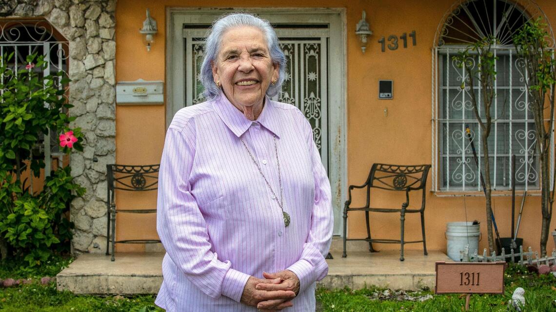 She survived Castro’s prisons for 19 years. But will she be able to escape eviction?