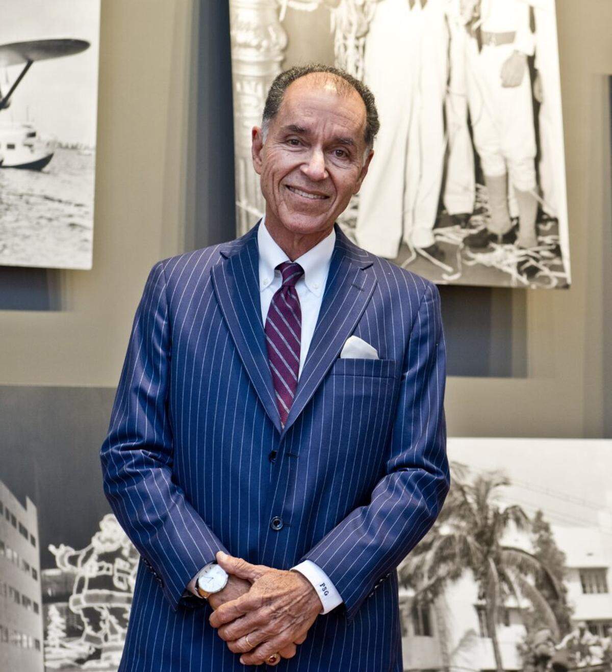 Paul S. George (pictured) and Henry Green co-authored “Jewish Miami Beach.”