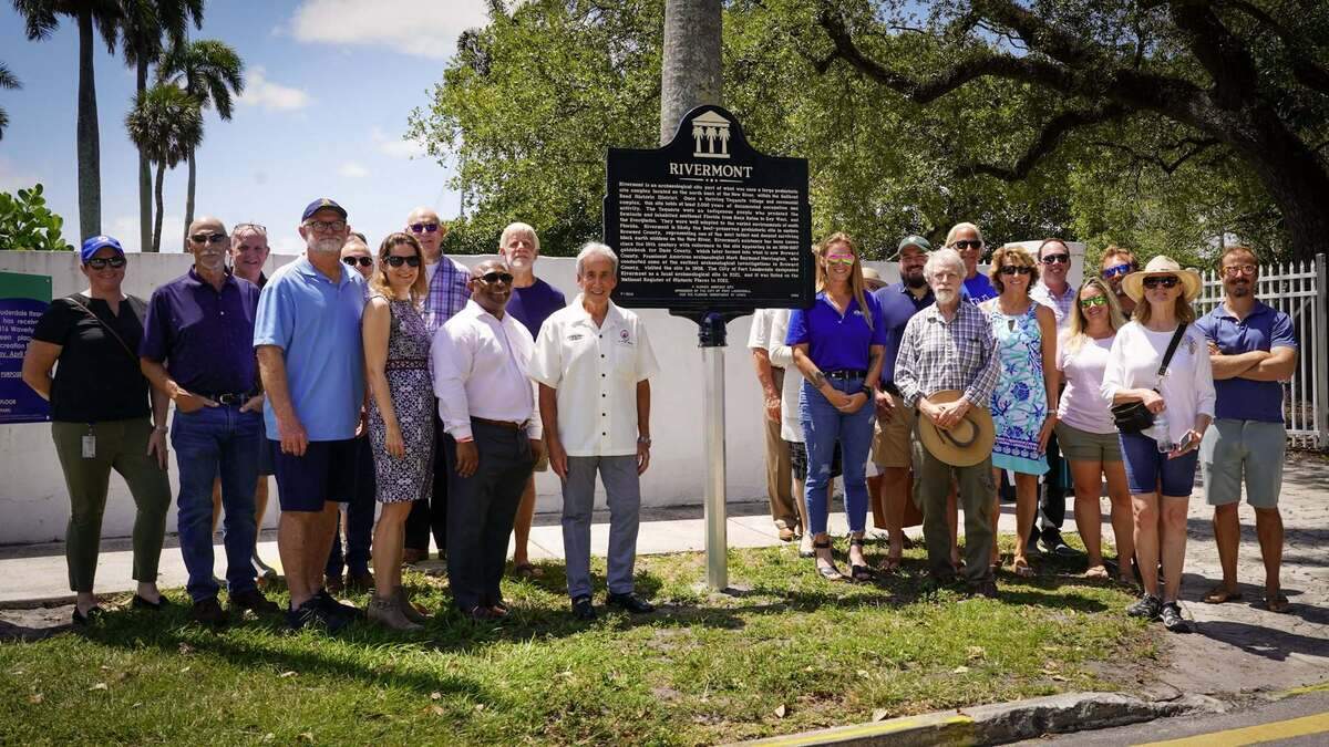 The Rivermont historic marker