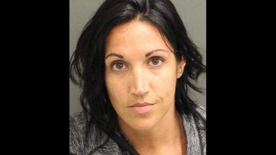 Jessica Kretz’s booking photo on May 28, 2019. Maitland Police charged her with child neglect nearly a year after a toddler almost drowned in a swim class she was teaching at Park Maitland School in July 2018.