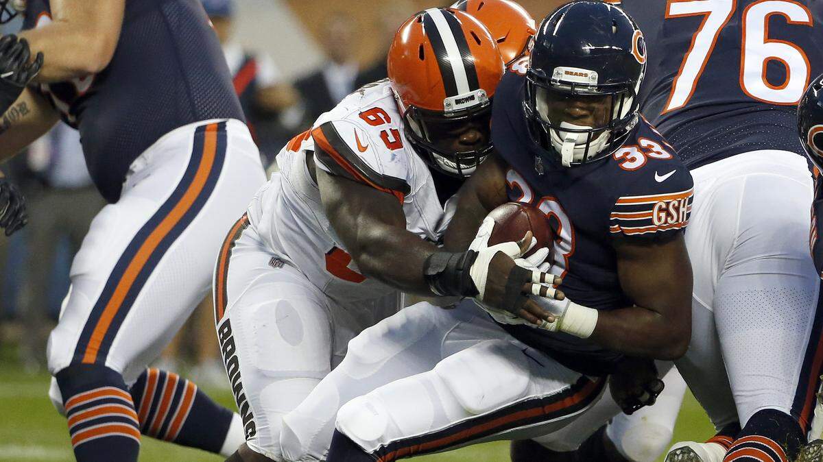 Ex-Bears running back Jeremy Langford is back in the NFL after signing with the Dolphins Monday.