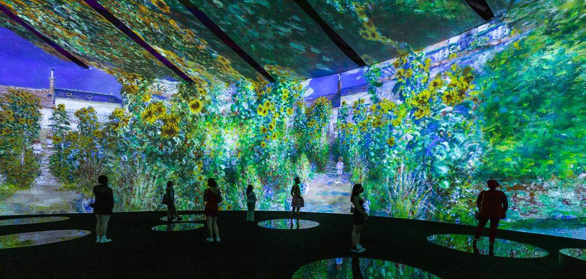 “Beyond Monet” was created by the same teams that created the popular “Beyond Van Gogh” immersive exhibit.