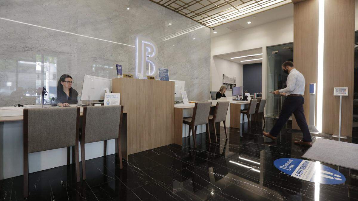 Professional Bank’s South Miami Office, located at 1518 San Ignacio Ave., Coral Gables. Professional Bank was set up during the financial crisis of 2008. It has grown substantially: This year, it acquired another bank and also went public.