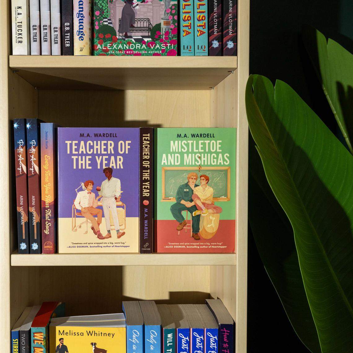 Books for sale at Steamy Lit on Wednesday, October 1, 2025, in Fort Lauderdale, Fla. Steamy Lit is Florida's first brick-and-mortar romance book store.