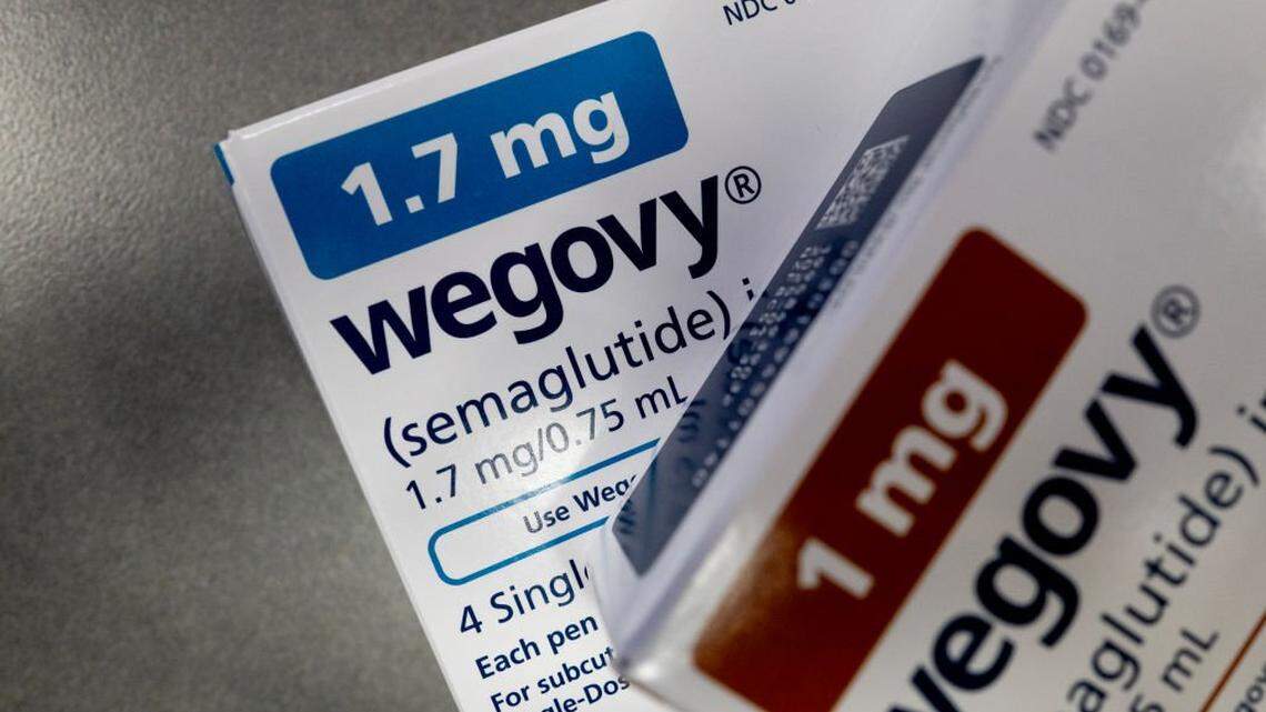 CHICAGO, ILLINOIS - APRIL 24: In this photo illustration, the injectable weight-loss medication Wegovy is available at New City Halstead Pharmacy on April 24, 2024 in Chicago, Illinois. More than 3 million people with Medicare could be eligible for the difficult-to-find and expensive weight-loss drug under new guidance which can cover the medication for patients who are obese or those who have a history of heart disease and are at risk of a heart attack or stroke.  (Photo Illustration by Scott Olson/Getty Images)