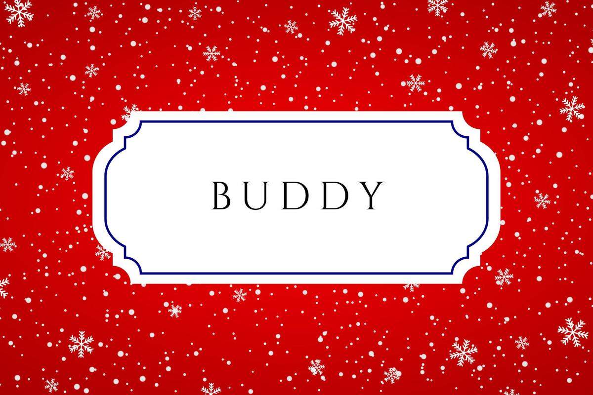 christmas baby names buddy