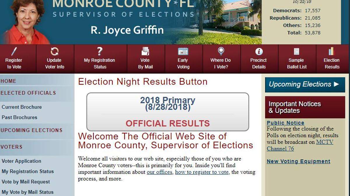 Monroe County voters will choose county commissioners and Key West will choose a new mayor on Nov. 6.
