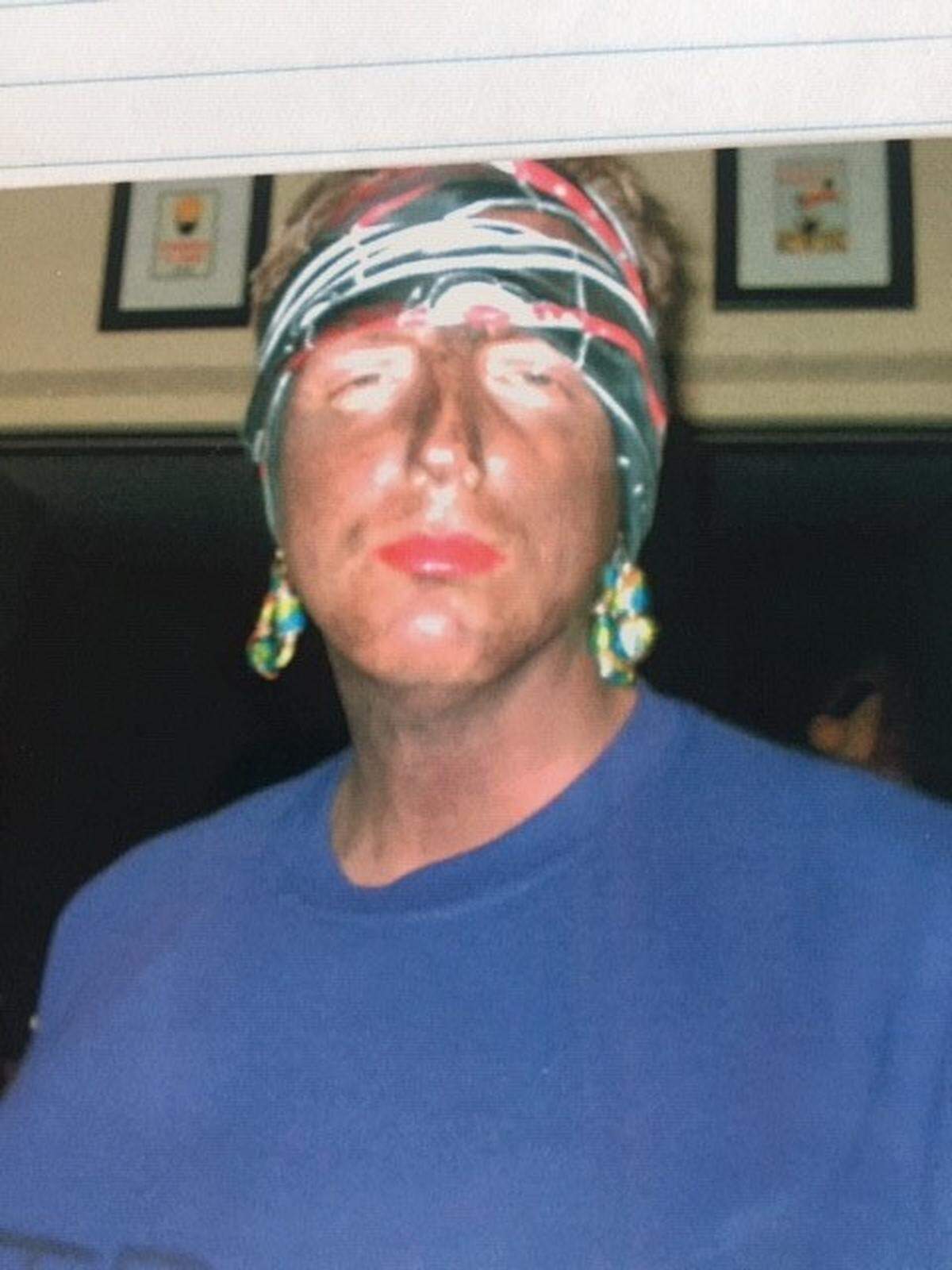 This photo shows Michael Ertel, then the Seminole County supervisor of elections, in blackface as a Hurricane Katrina victim at a Halloween party in 2005. The photo was obtained through a public records request after it was shown to the governor’s office.