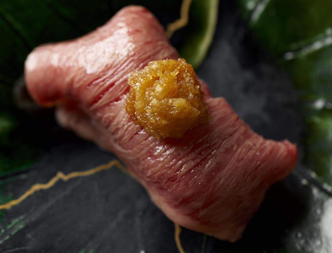 Nigiri at B-side by Itamae in the 1-800-Lucky Market in Wynwood