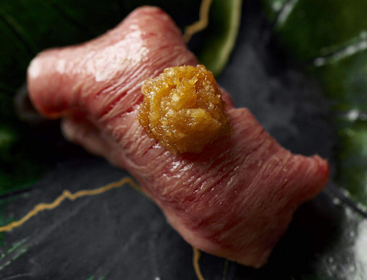 Nigiri at B-side by Itamae in the 1-800-Lucky Market in Wynwood