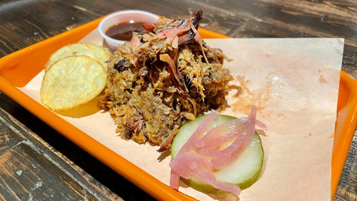 Pulled pork at Smoke & Dough in west Kendall
