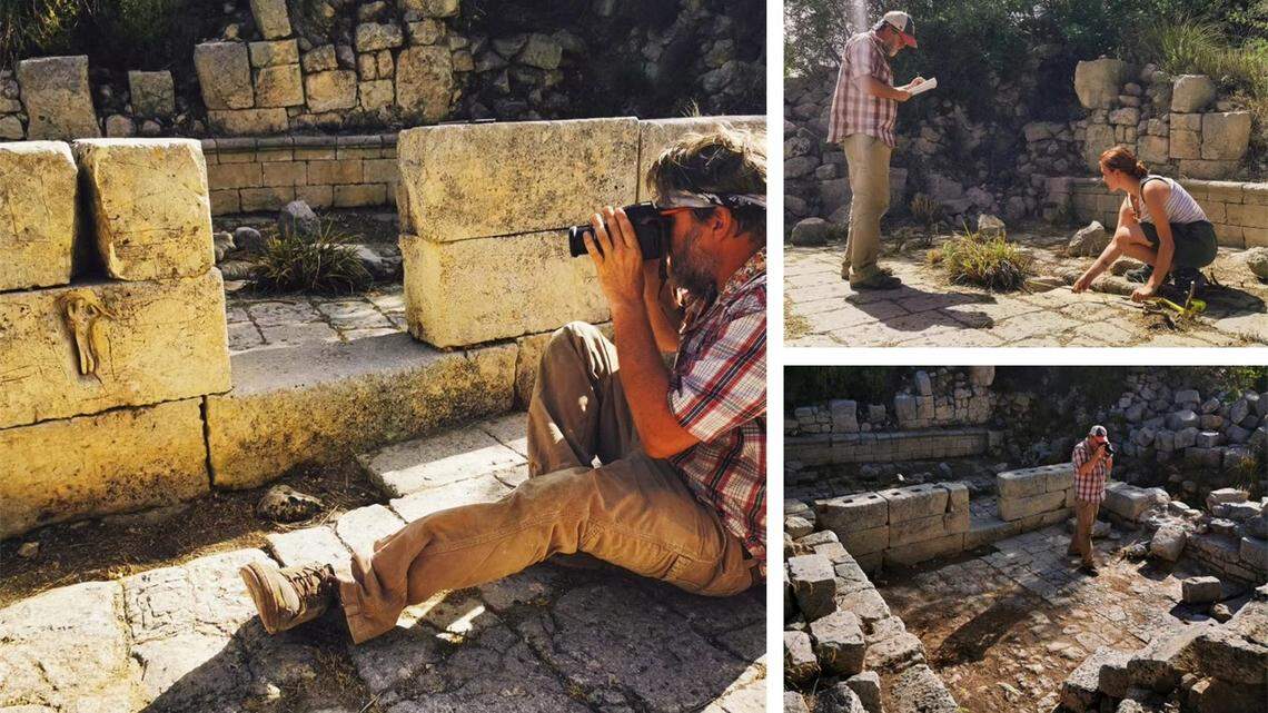 Researchers took photos of the etchings and carvings in order to digitize and identify them, according to the study.