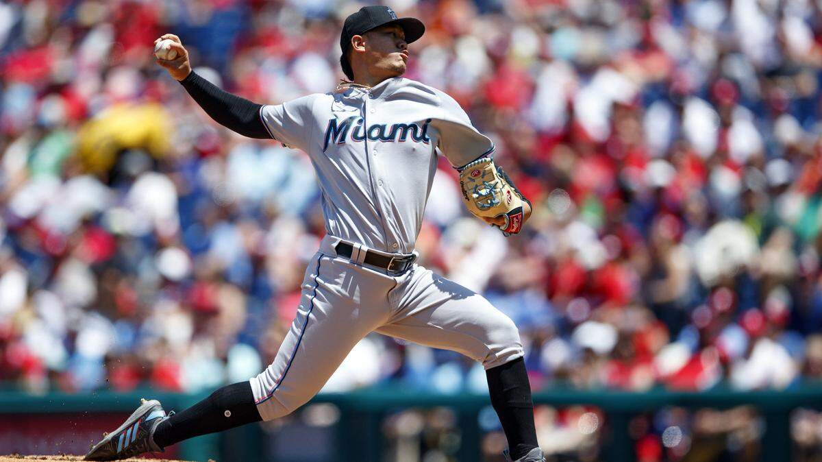 Miami Marlins’ Jordan Yamamoto is the first player in Marlins history to win his first three career starts and has a 0.95 ERA over his first 19 career MLB innings.