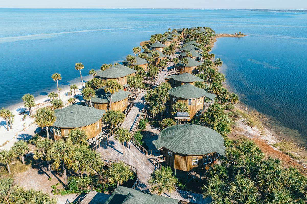 Bungalow’s on Black’s Island in Florida.