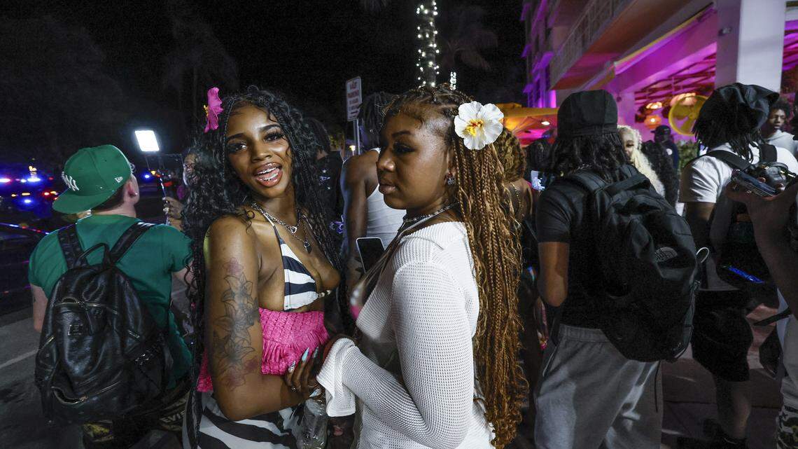 How did the second big Friday of Miami Beach spring break go? Take a look
