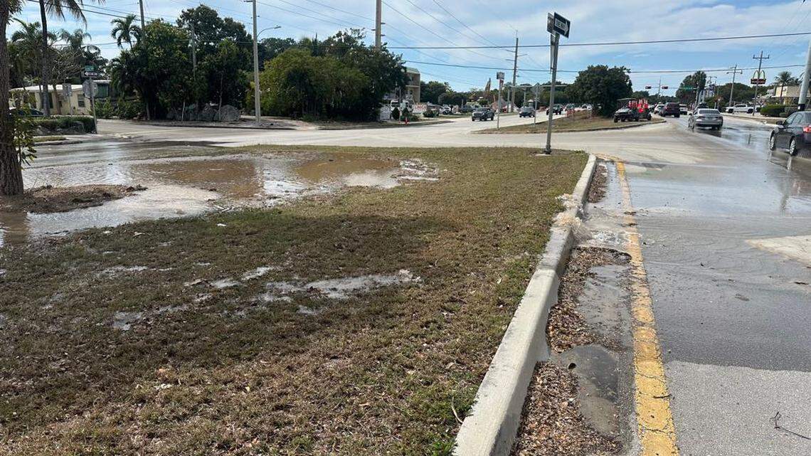 Water-main break slows traffic on U.S. 1 in Florida Keys, sheriff’s office says