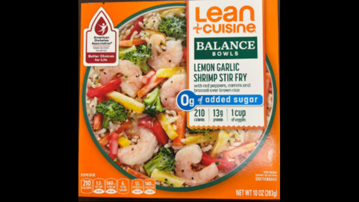 Lean Cuisine Lemon Garlic Shrimp Stir Fry
