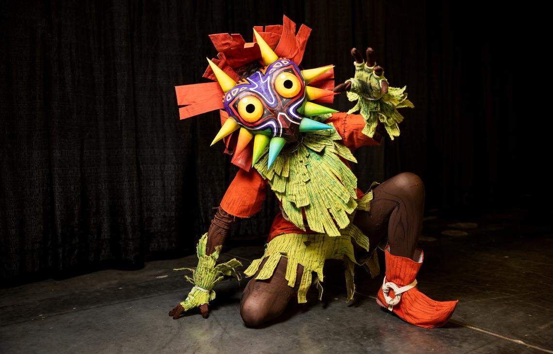 Dimitri Rojo as Skull Kid from 'The Legend of Zelda: Majora’s Mask.'