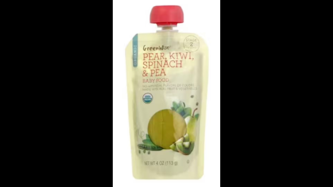 Publix recalls baby food from all stores. The lead content might be too high