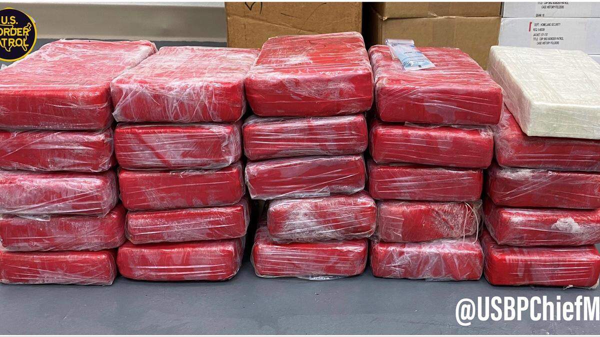 A citizen found 68 pounds of cocaine floating off the Florida Keys Wednesday, March 3, 2021.