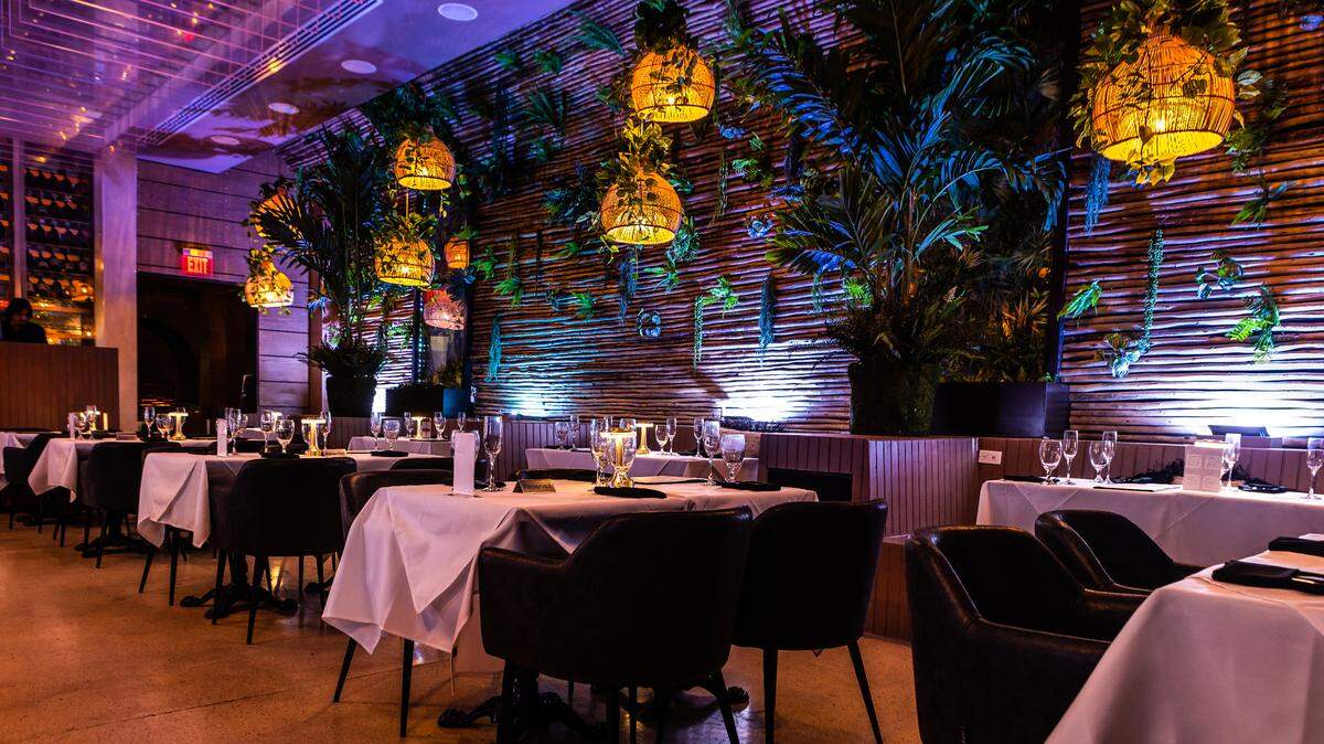 Playa serves Mediterranean food on Lincoln Road. There’s also an outdoor terrace for people-watching.