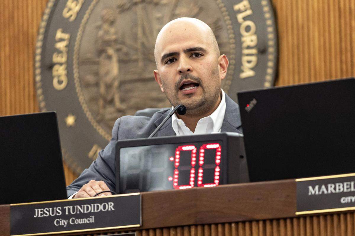 Concejal Jesús Tundidor