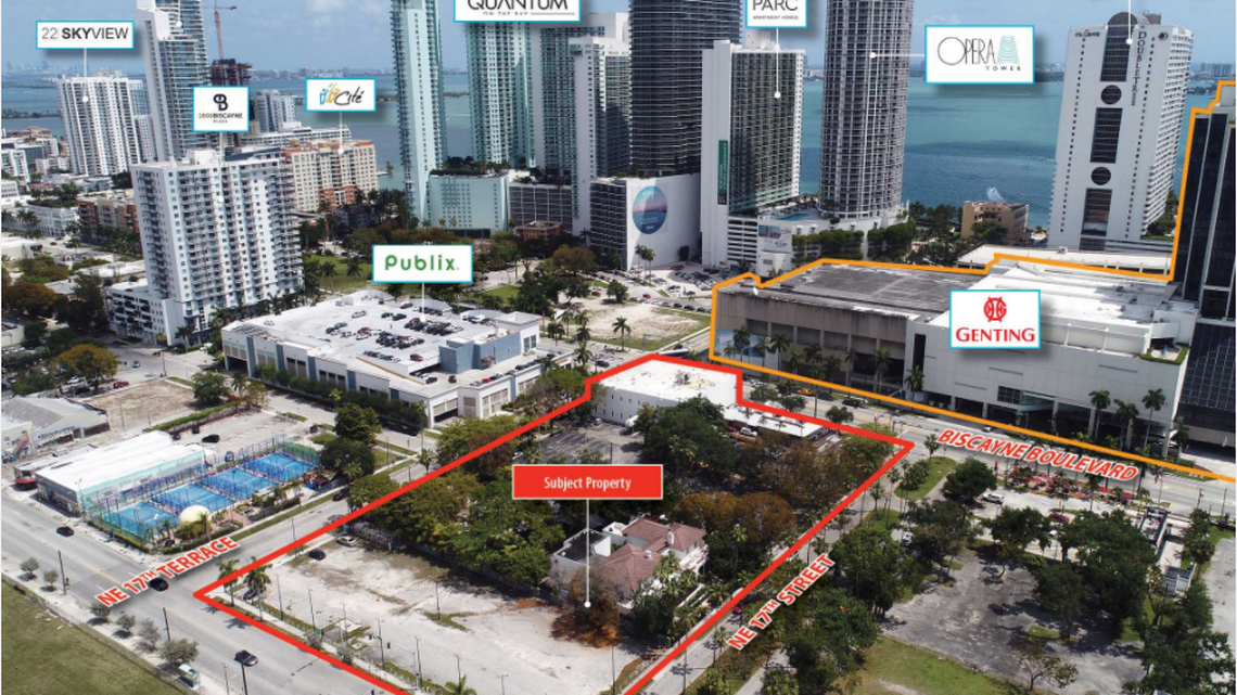 The Melo Group acquired a 3-acre site, pictured above, in December 2021 for $105 million.