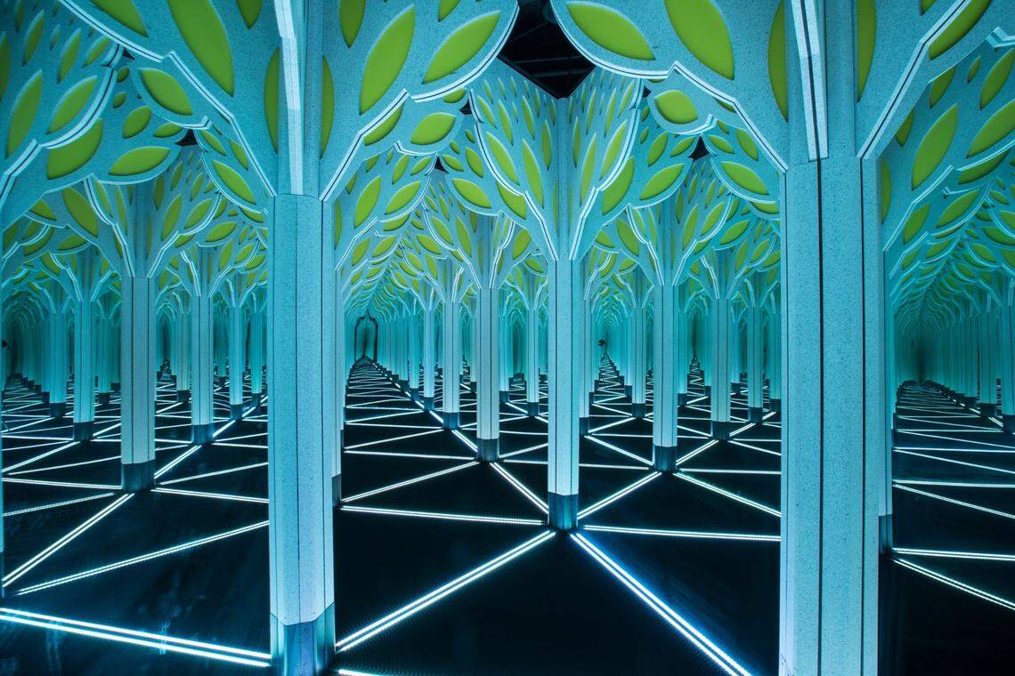 This is the last weekend to wander the mirror maze at Frost Science Museum in Miami.