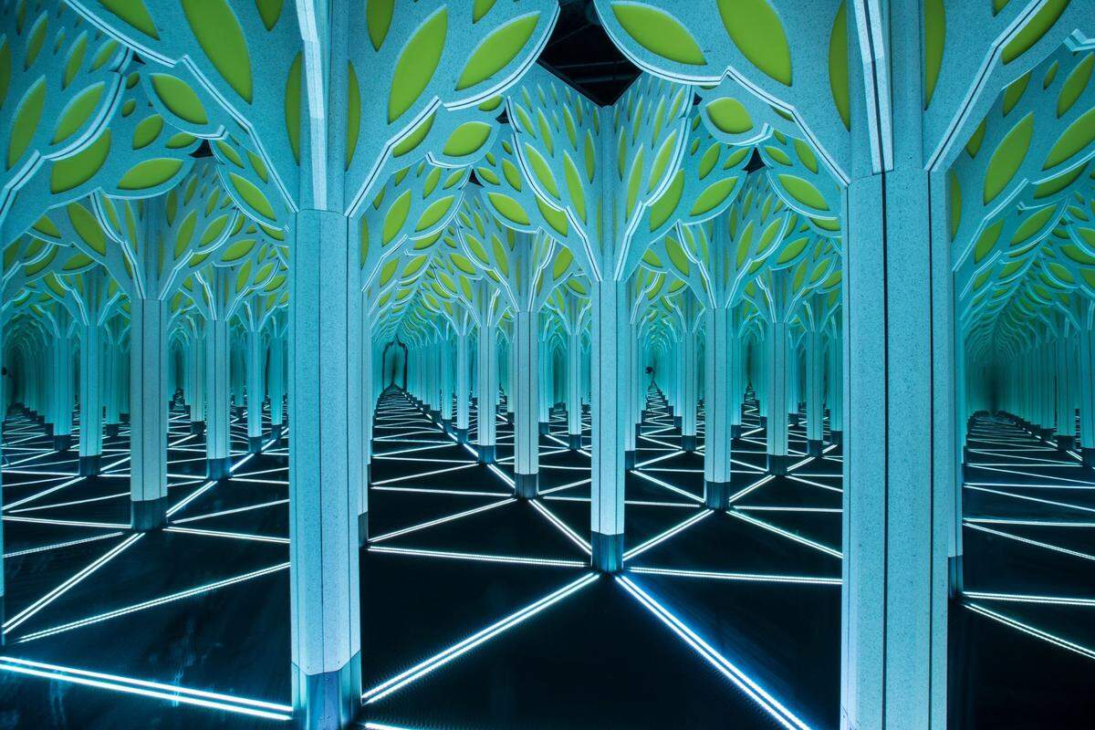 This is the last weekend to wander the mirror maze at Frost Science Museum in Miami.