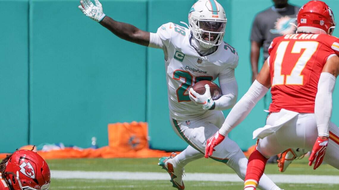 Dolphins’ Hafley offers troubling Achane update, sizes up loss to Chiefs