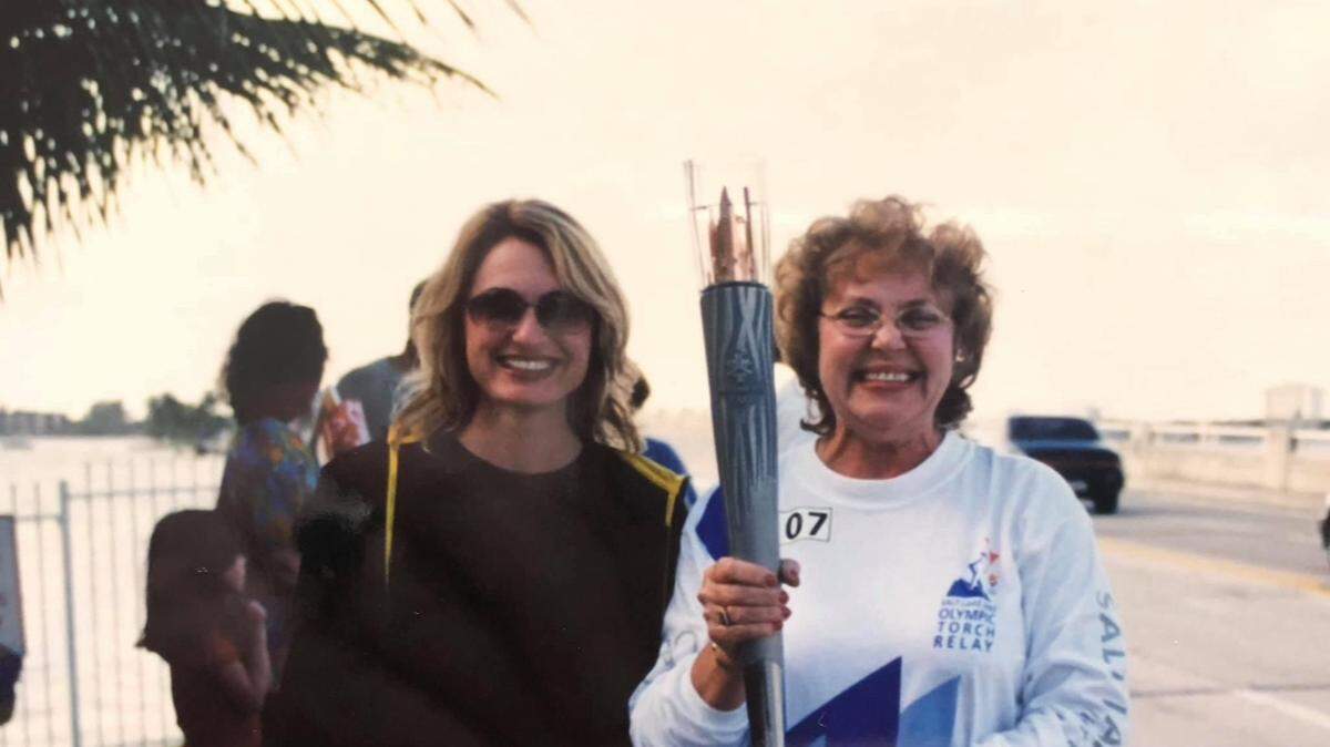 Galina Shlyakhov was one of the 2002 Salt Lake City Olympics torchbearers thanks to a gratitude essay written by her daughter. 
