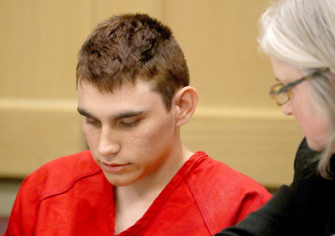 Nikolas Cruz appears in court for a status hearing before Broward Circuit Judge Elizabeth Scherer. He is facing 17 charges of premeditated murder in the mass shooting at Marjory Stoneman Douglas High School.