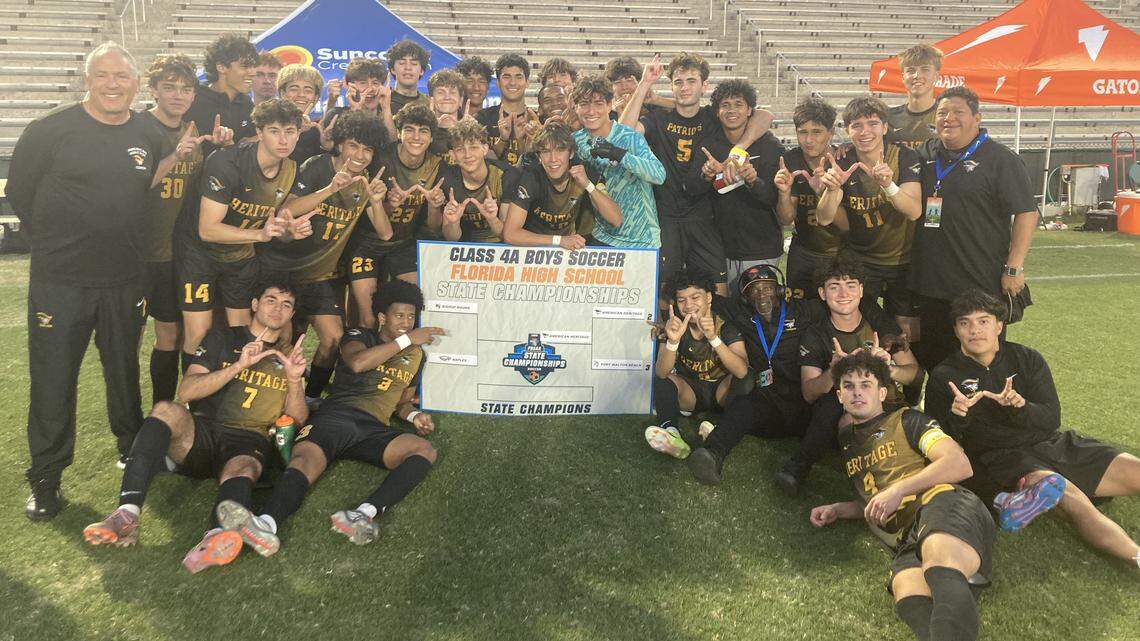 American Heritage boys’ soccer to play for state title in bounce back season