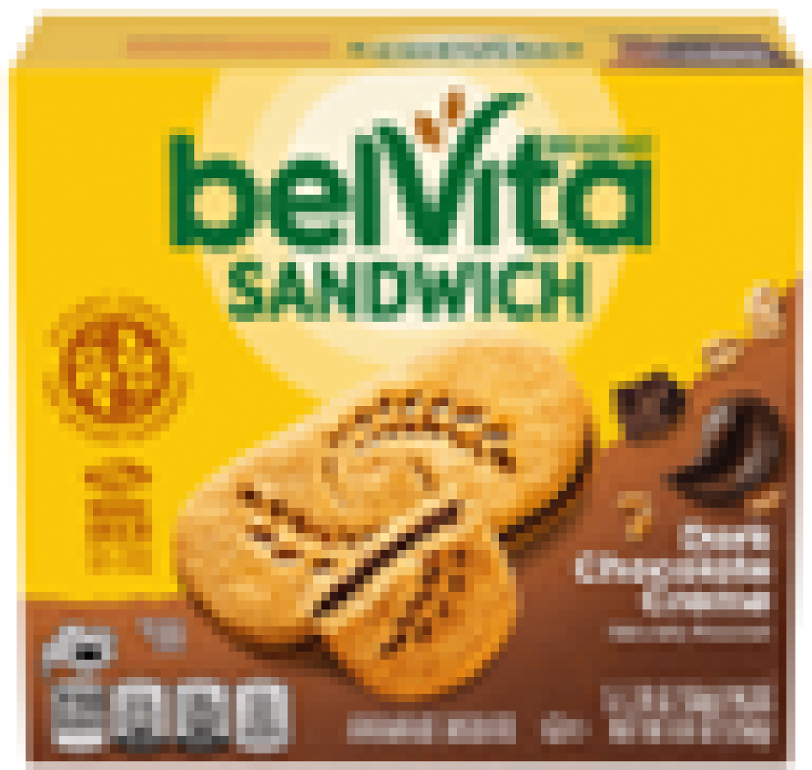 belVita Breakfast Sandwich Dark Chocolate Creme