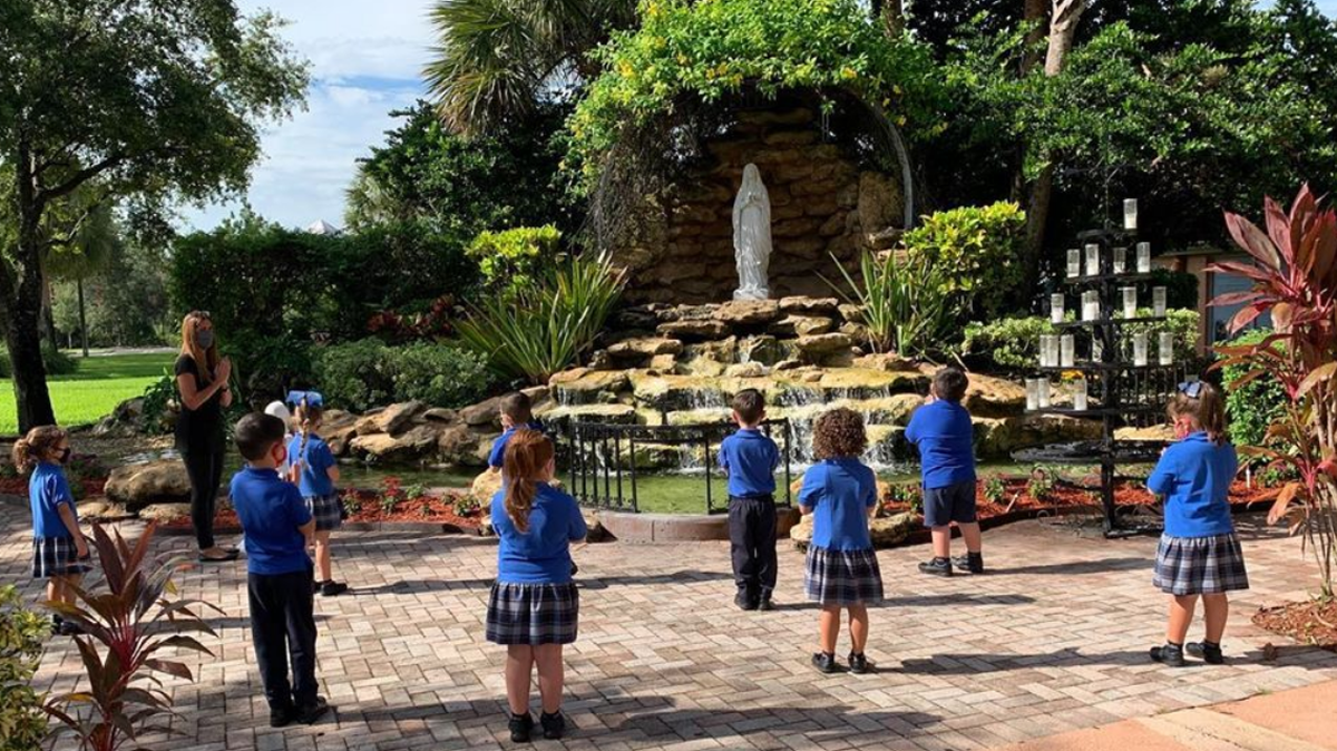 Our Lady of Lourdes.