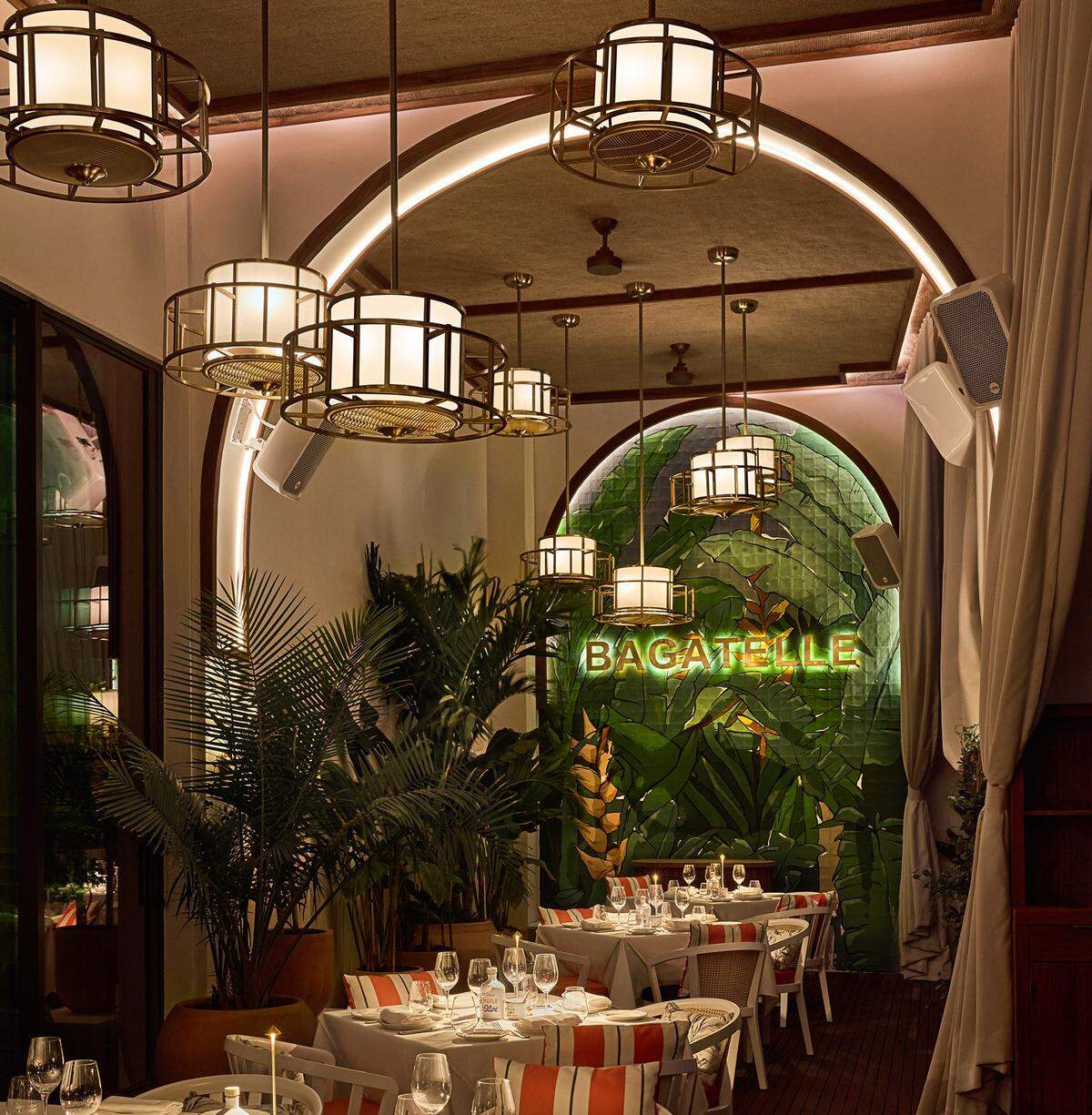Bagatelle is now open on the Miami River.
