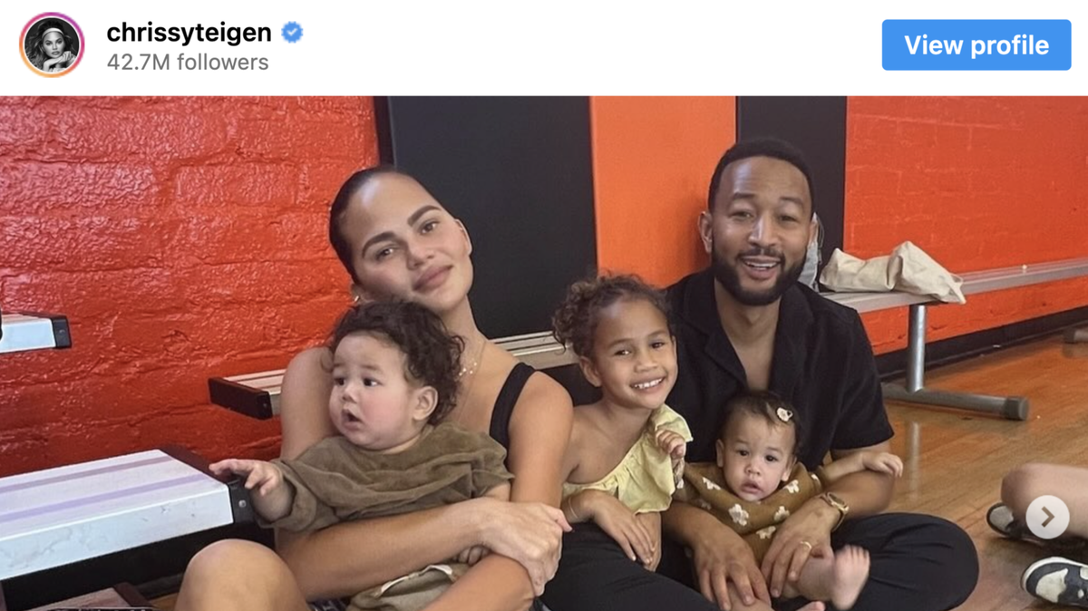 John Legend describes heartbreaking back story behind the pet bird living at their house.