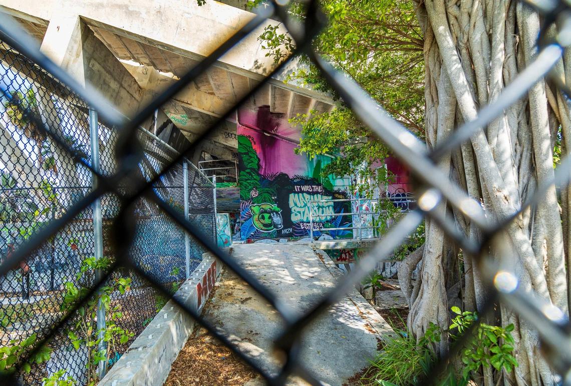 Built in 1963, the historic, city-owned Miami Marine Stadium off the Rickenbacker Causeway on Virginia Key is widely regarded as a singular feat of architecture and engineering but has been closed and fenced off since 1992.