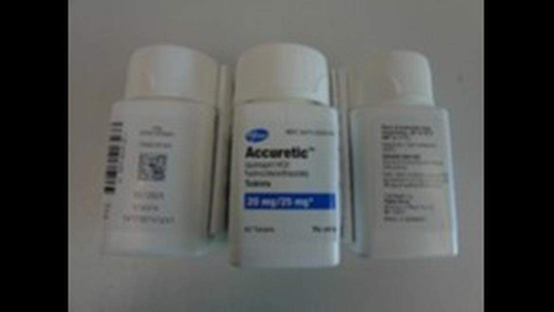 Accuretic tablets 20/25 mg