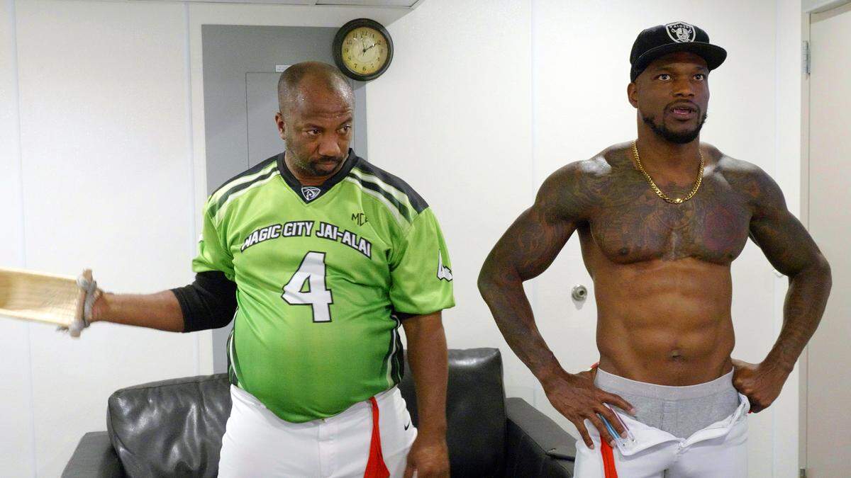 Nate “The Great” Brooks and Tanard Davis are two former Miami Hurricanes trying to master a new sport in “Magic City Hustle.”