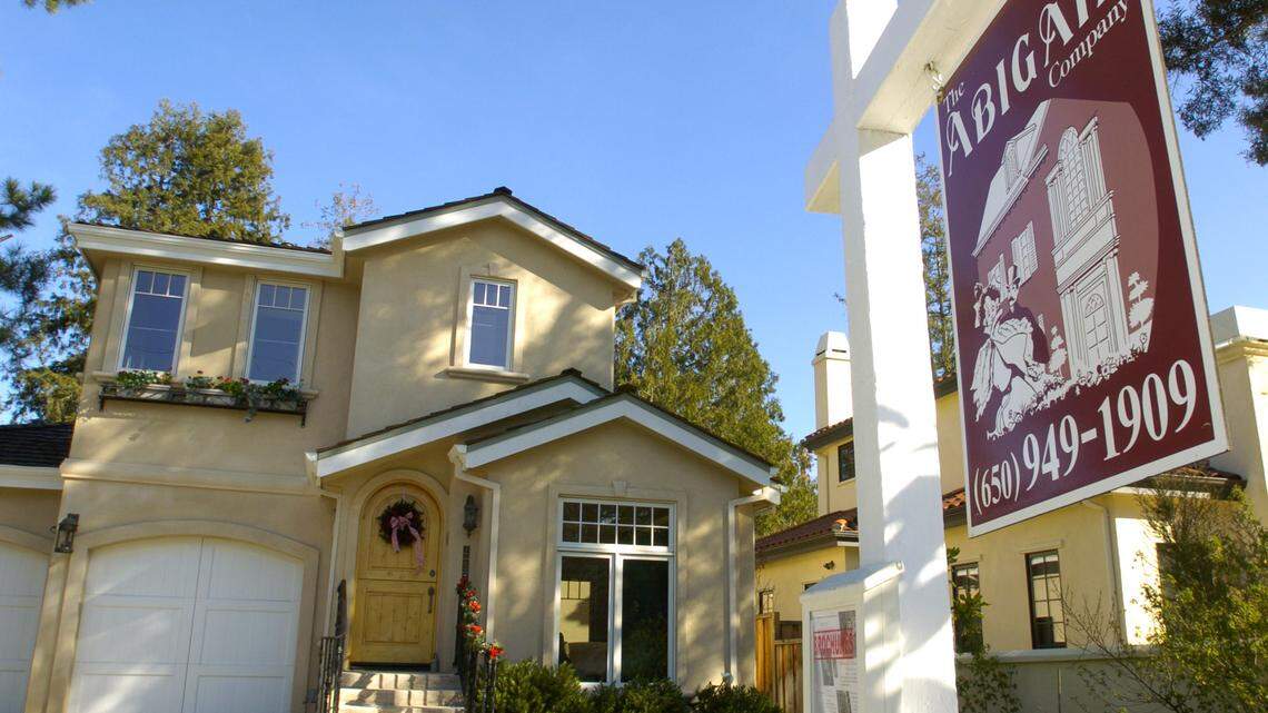 Home sales fell as prices hit record-breaking highs in June, according to data from the National Association of Realtors. (AP Photo/Paul Sakuma)