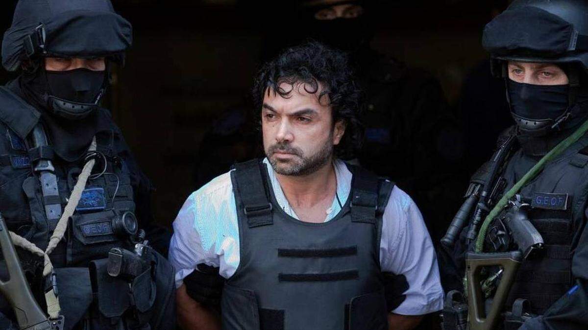 Henry De Jesus Lopez Londono, convicted this year of a drug-trafficking conspiracy in Miami federal court, is shown in 2012 during his arrest in Argentina.