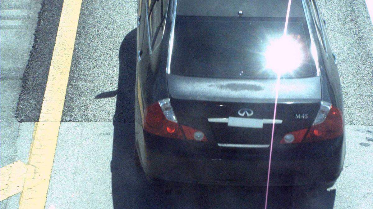 Suspected shooter’s vehicle