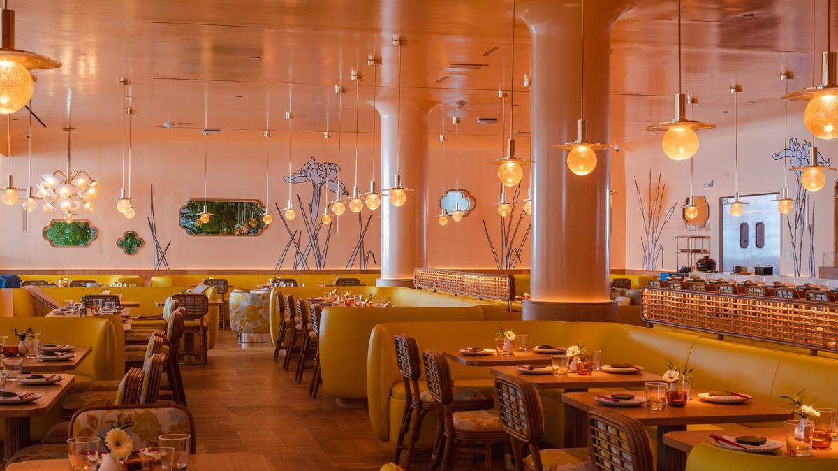 Makoto, an upscale Japanese restaurant, moved earlier this year to the third floor of the Bal Harbour Shops.