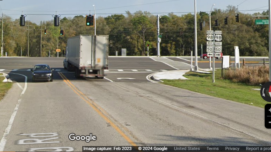 Investigators the initial crash happened around 8:30 p.m. Tuesday, Jan. 23, at an intersection on State Road 50. 