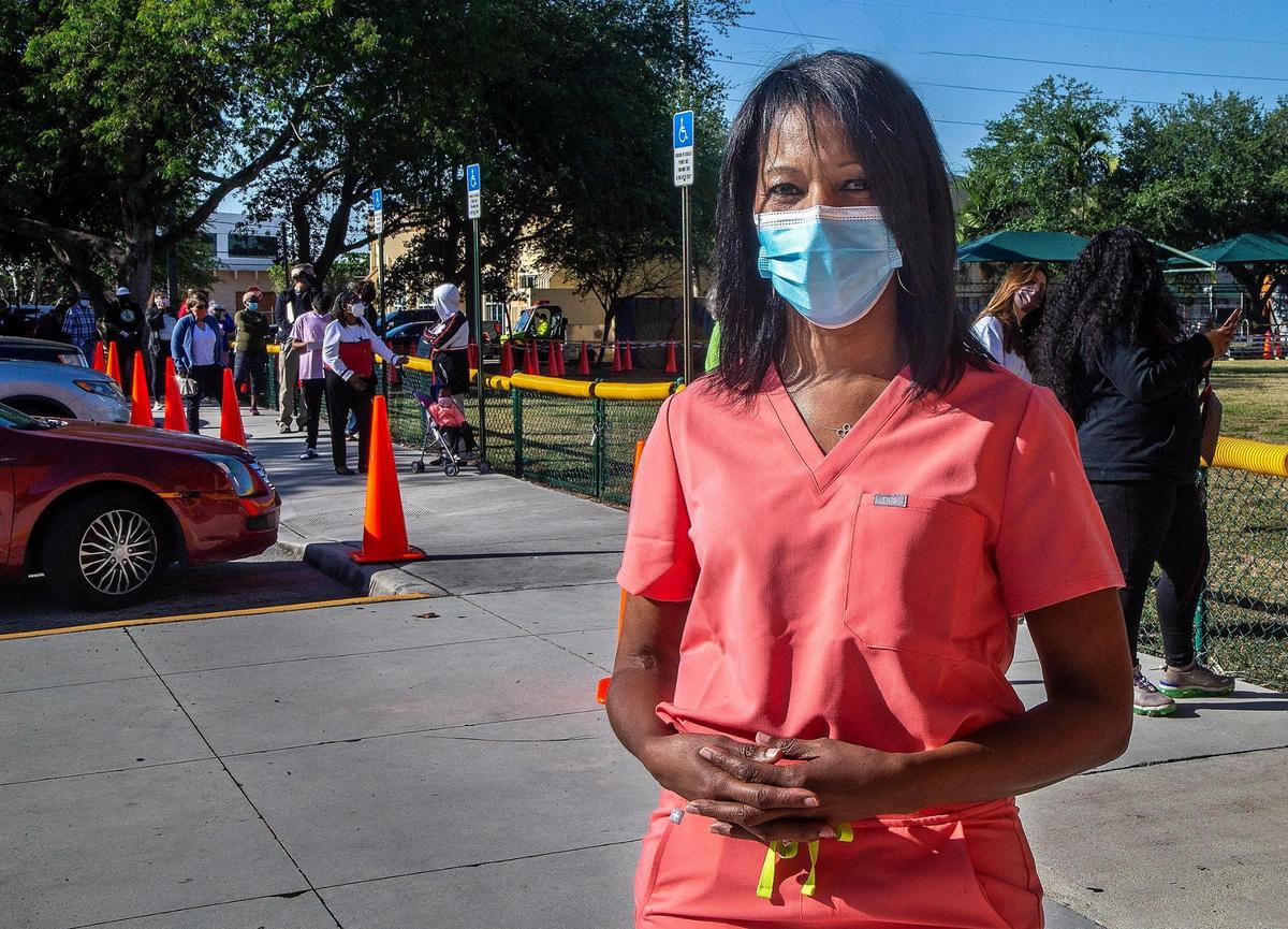 Dr. Tina Carroll-Scott, director of the South Miami Children’s Clinic, said she had to throw away nine doses of the newly authorized COVID-19 vaccine for children under 5 due due to lack of demand. She says that parents have received mixed messages after Florida Surgeon General Dr. Joseph Ladapo in March advised against vaccinating healthy children under 5, which is counter to what the CDC, FDA and American Academy of Pediatrics have recommended.