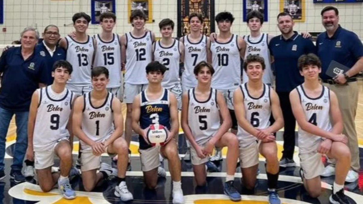 Belen Jesuit boys’ volleyball team