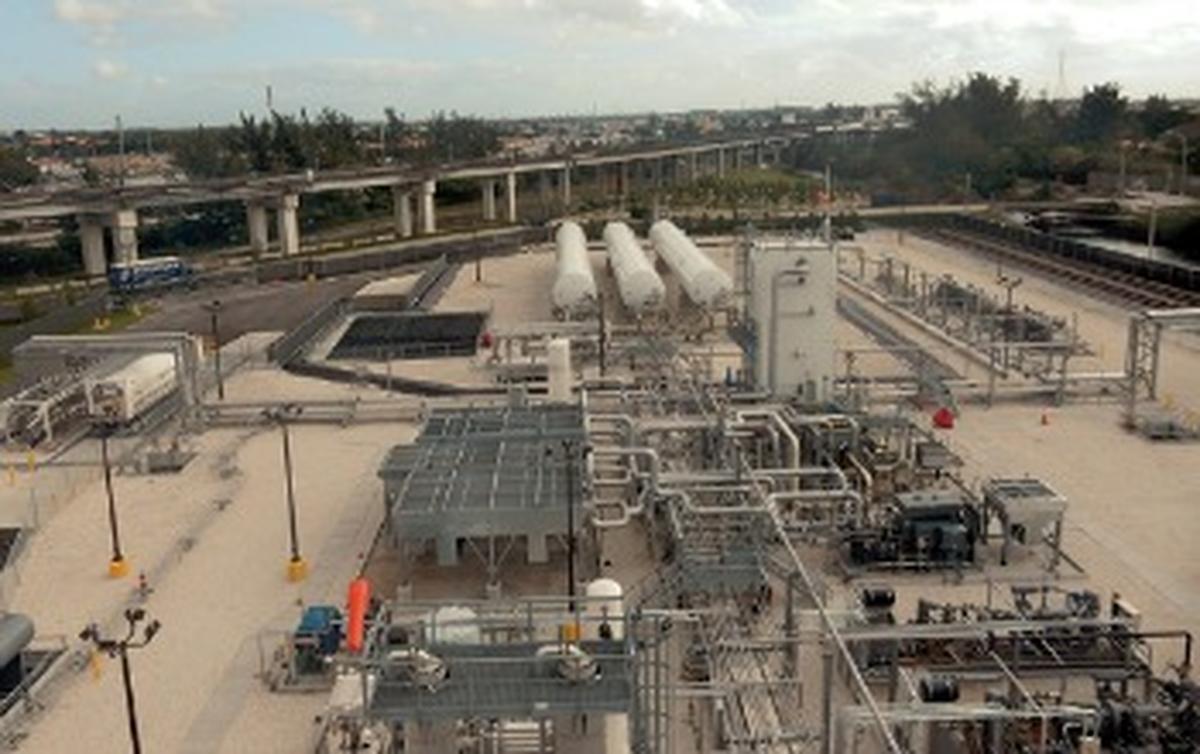 Hialeah Rail Yard’s 100,000-gallon-per-day LNG production facility